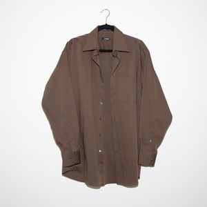 Men’s over-sized button up